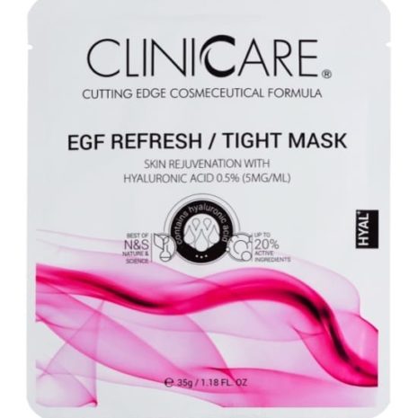 EGF Refresh:Tight Anti-Ageing, Anti-Wrinkle & Skin Rejuvenation Mask with Hyaluronic Acid