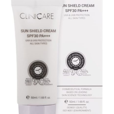 Sun Sheild Cream SPF30+++ UVA & UVB Protection